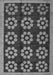 Abstract Gray Modern Rug, abs5047gry