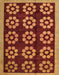 Abstract Orange Modern Rug, abs5047