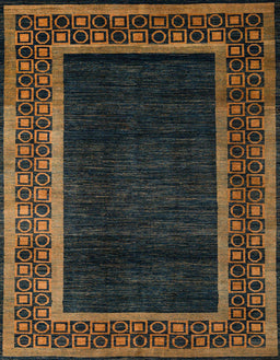 Abstract Light Brown Modern Rug, abs5048