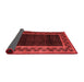 Abstract Red Modern Area Rugs