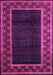 Machine Washable Abstract Pink Modern Rug, wshabs5048pnk