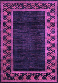 Abstract Purple Modern Rug, abs5048pur