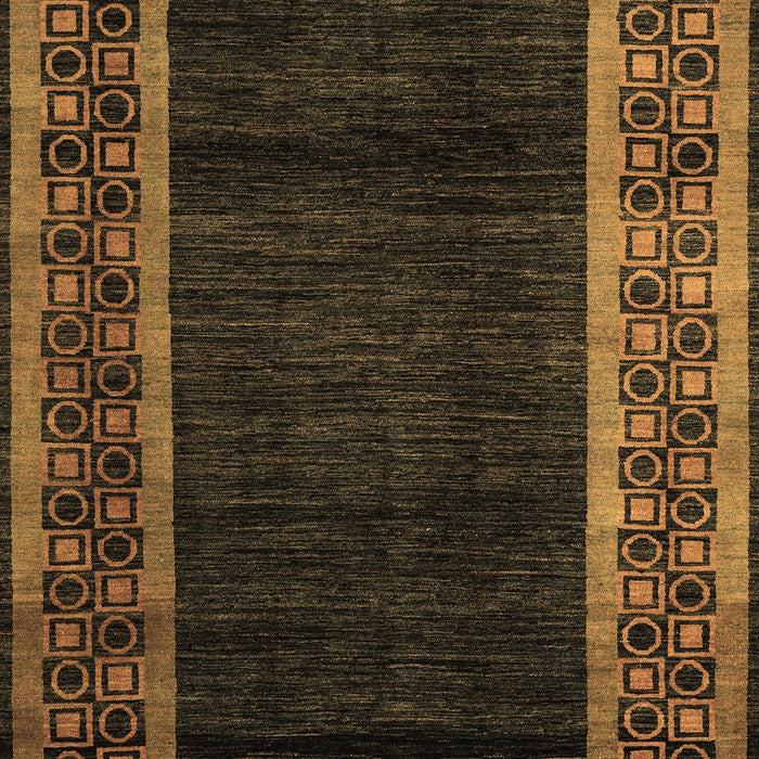 Abstract Brown Modern Rug, abs5048brn