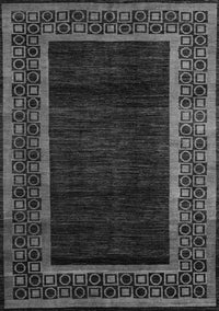 Abstract Gray Modern Rug, abs5048gry