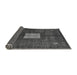 Sideview of Abstract Gray Modern Rug, abs5049gry