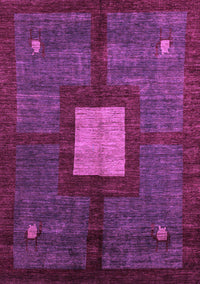 Abstract Purple Modern Rug, abs5049pur