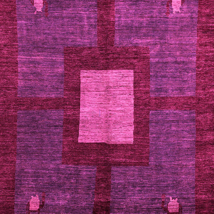 Machine Washable Abstract Pink Modern Rug, wshabs5049pnk
