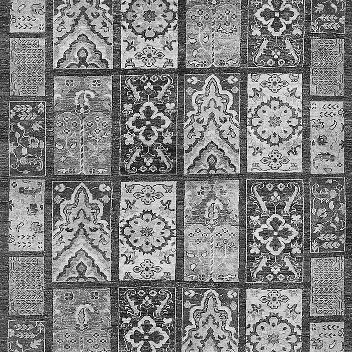 Machine Washable Abstract Gray Modern Rug, wshabs504gry