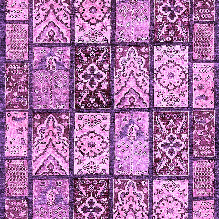 Abstract Purple Modern Rug, abs504pur