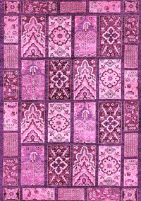 Abstract Pink Modern Rug, abs504pnk