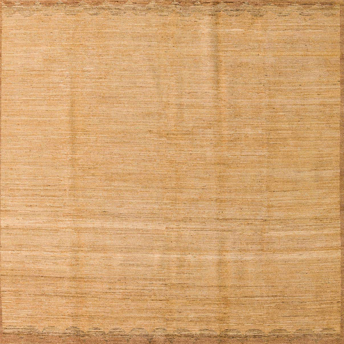 Machine Washable Abstract Orange Rug, wshabs5050