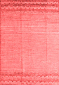 Solid Red Modern Rug, abs5050red