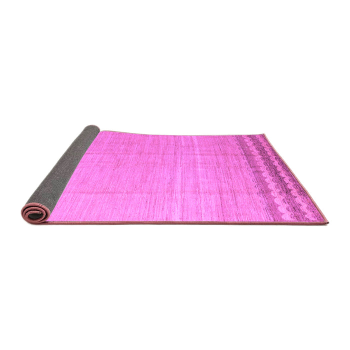 Sideview of Solid Purple Modern Rug, abs5050pur