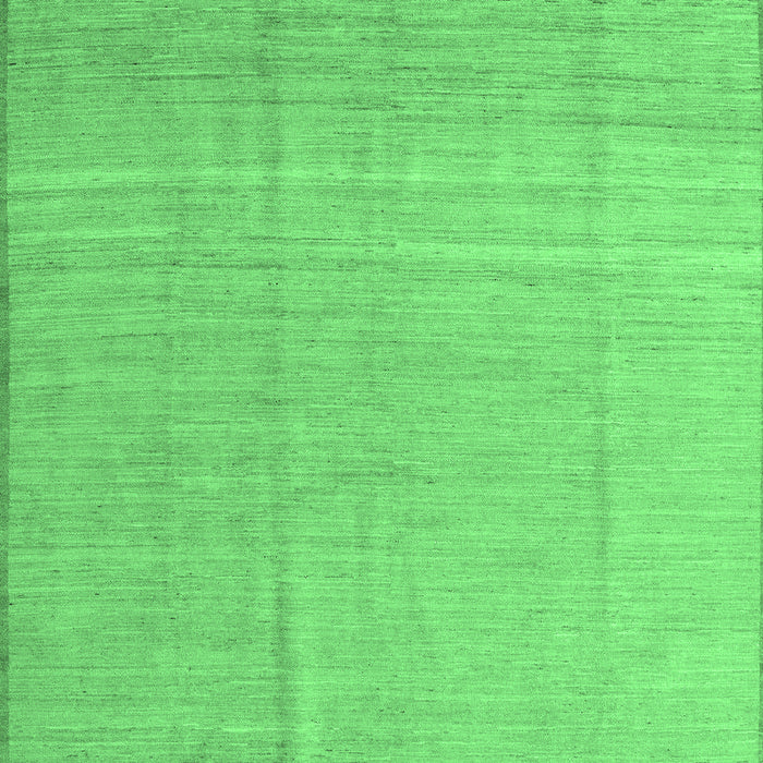 Machine Washable Solid Emerald Green Modern Area Rugs, wshabs5050emgrn