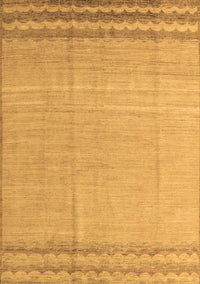 Solid Brown Modern Rug, abs5050brn