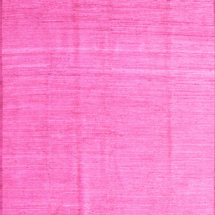 Machine Washable Solid Pink Modern Rug, wshabs5050pnk