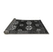 Sideview of Abstract Gray Modern Rug, abs5051gry