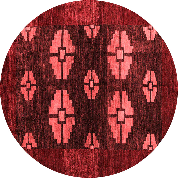 Abstract Red Modern Rug, abs5051red