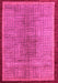 Abstract Pink Modern Rug, abs5053pnk