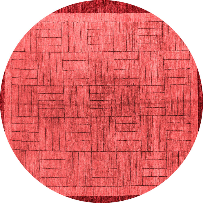 Abstract Red Modern Rug, abs5053red