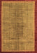 Abstract Brown Modern Rug, abs5053brn