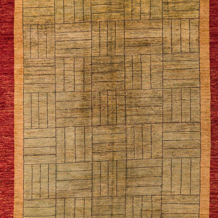 Abstract Orange Modern Rug, abs5053