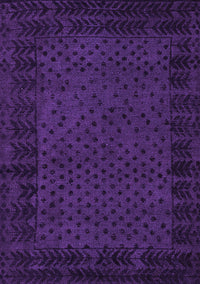 Abstract Purple Modern Rug, abs5054pur