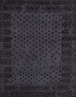 Machine Washable Abstract Gray Rug, wshabs5054