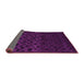 Sideview of Abstract Pink Modern Rug, abs5055pnk