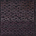 Square Machine Washable Abstract Purple Rug, wshabs5055