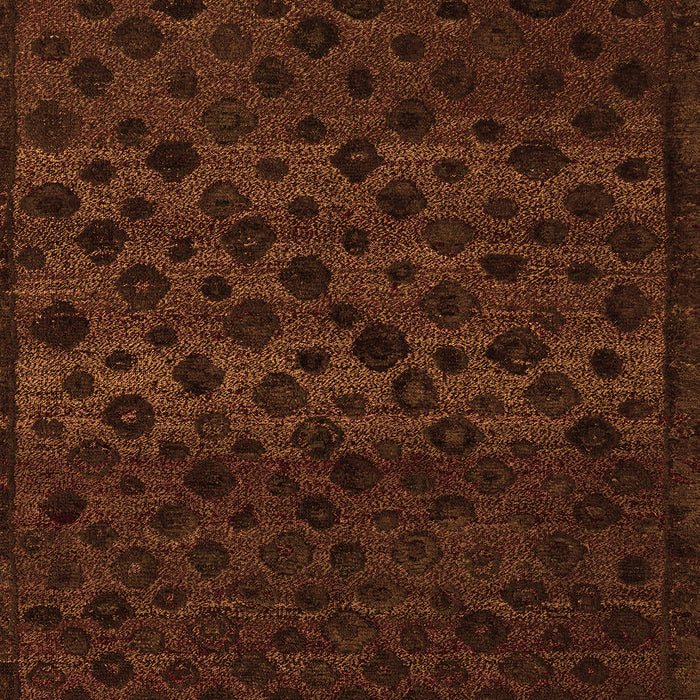 Abstract Orange Modern Rug, abs5055org