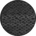 Round Machine Washable Abstract Gray Modern Rug, wshabs5055gry