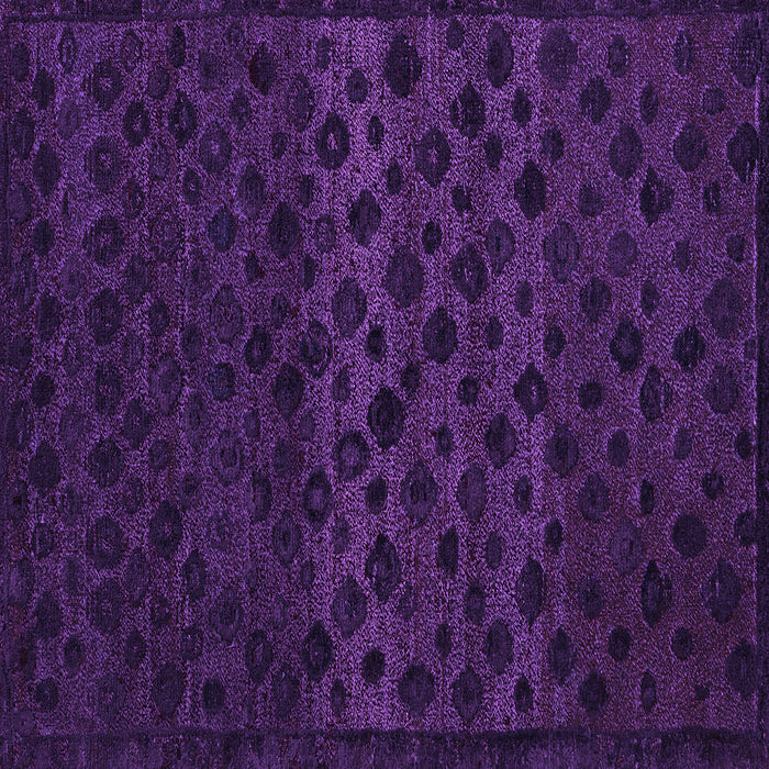 Square Machine Washable Abstract Purple Modern Area Rugs, wshabs5055pur