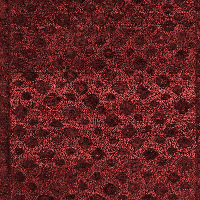 Abstract Red Modern Area Rugs