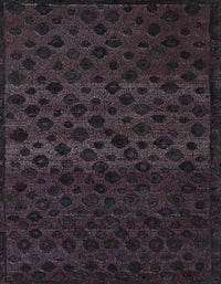 Machine Washable Abstract Purple Rug, wshabs5055