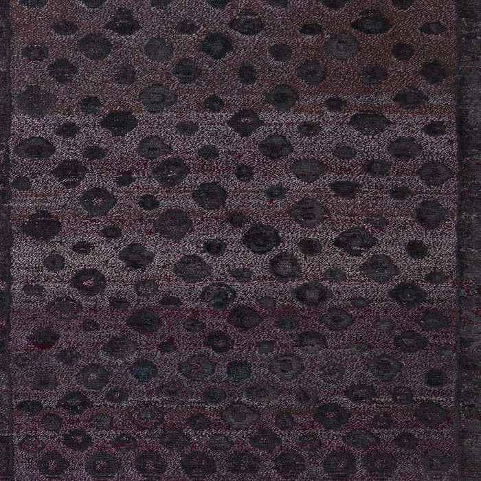 Machine Washable Abstract Purple Rug, wshabs5055