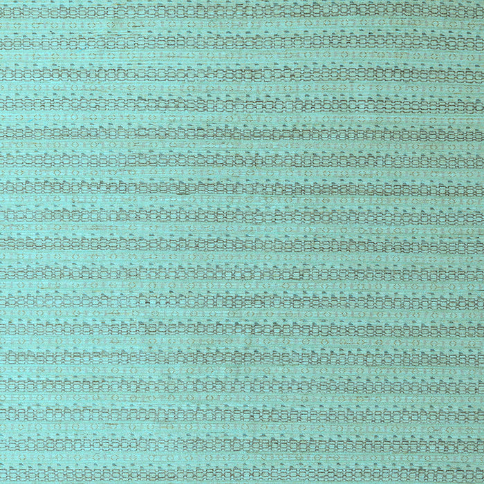 Square Machine Washable Solid Light Blue Modern Rug, wshabs5056lblu