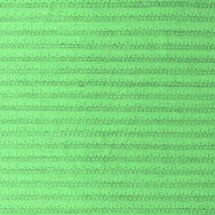 Square Machine Washable Solid Emerald Green Modern Area Rugs, wshabs5056emgrn