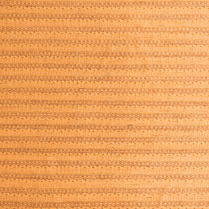 Square Solid Orange Modern Rug, abs5056org