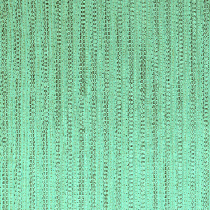 Square Solid Turquoise Modern Rug, abs5056turq