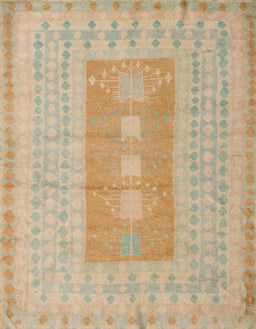 Abstract Brown Modern Rug, abs5057