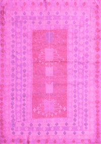 Abstract Pink Modern Rug, abs5057pnk