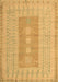 Machine Washable Abstract Brown Modern Rug, wshabs5057brn