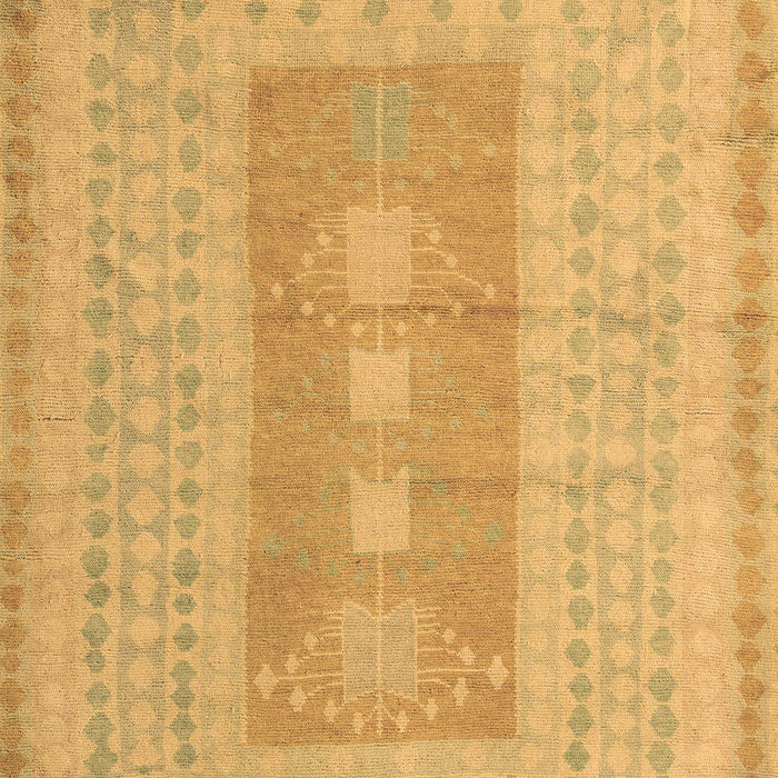 Abstract Brown Modern Rug, abs5057brn