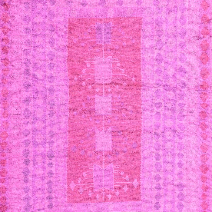 Machine Washable Abstract Pink Modern Rug, wshabs5057pnk