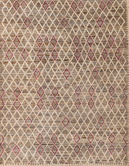 Abstract Dark Gold Brown Modern Rug, abs5058