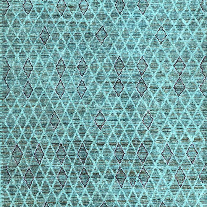 Machine Washable Abstract Light Blue Modern Rug, wshabs5058lblu