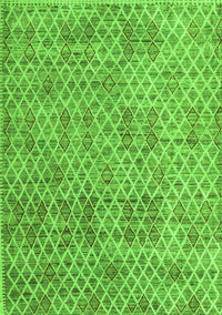 Abstract Green Modern Rug, abs5058grn