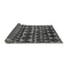 Sideview of Abstract Gray Modern Rug, abs5059gry