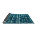 Sideview of Abstract Light Blue Modern Rug, abs5059lblu